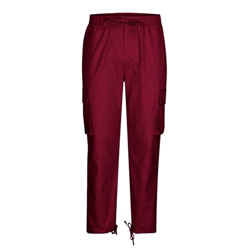 Office Business Sales Pleated Trousers for Men Insulated Trousers Men Onesies for Women with Flap Cotton Linen Pants Brown Baggy Trousers Mens Bondam Trousers Clearance