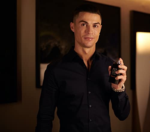 CRISTIANO RONALDO Eau De Toilette Cologne Scent for Men - With Papaya, Ice, Cedar, and Cashmere Wood - From Cristiano Ronaldo's Original Men's Fragrance Collection - 3.4 oz