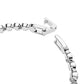 Swarovski Women's Tennis Bracelet, Crystals, Rhodium Plated, White, Medium