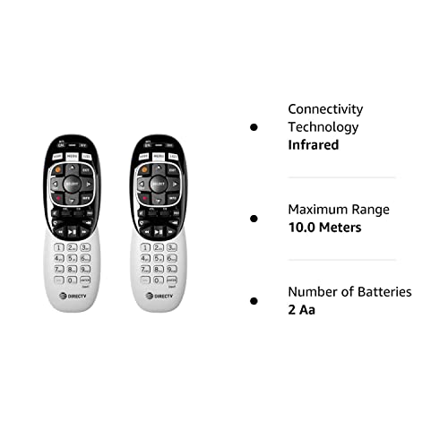 DIRECTV 4336303112 2 Pack - RC73 IR/RF Remote Control