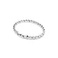 Swarovski Women's Tennis Bracelet, Crystals, Rhodium Plated, White, Medium