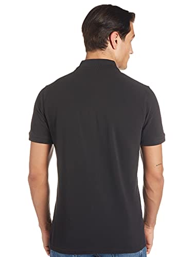 BOSS Men's Prime Polo Shirt, Black (Black 1), Large