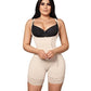 Forma Tu Cuerpo, Faja Colombiana, Short Smooth Bodysuit, Beige, M