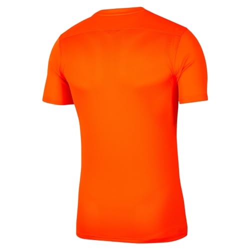 NIKE Mens Dri-fit Park 7 Jby Sweatshirt, Safety Orange/Black, M EU