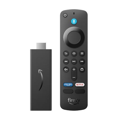 Amazon Fire TV Stick HD (Newest gen), free and live TV, Alexa Voice Remote, smart home controls, HD streaming