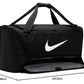 Nike Brasilia Duffel Bag - Black/Black/White, One Size