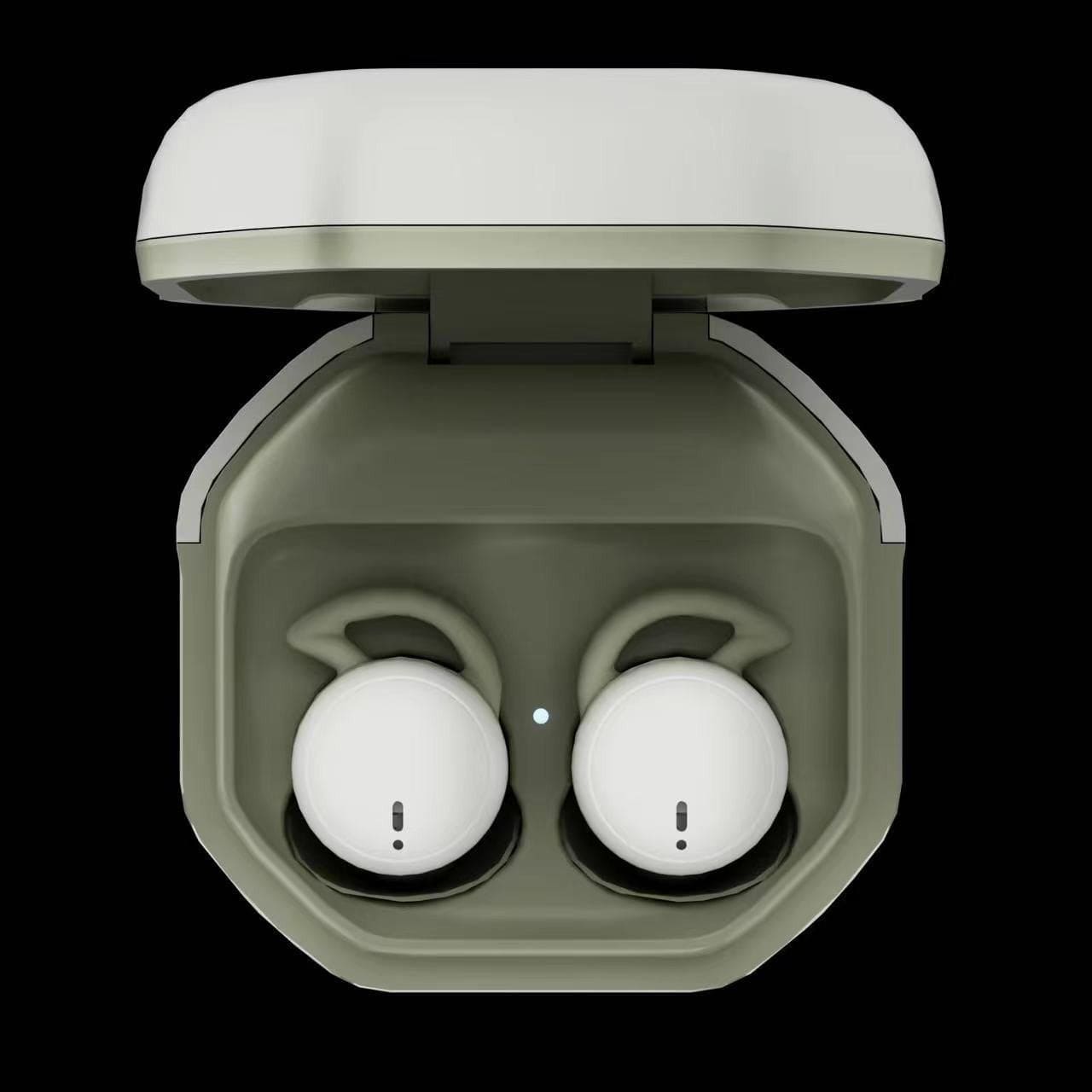 The new mini sleep bluetooth headset does not press the ear invisible ultra small in ear wireless side sleeping headset