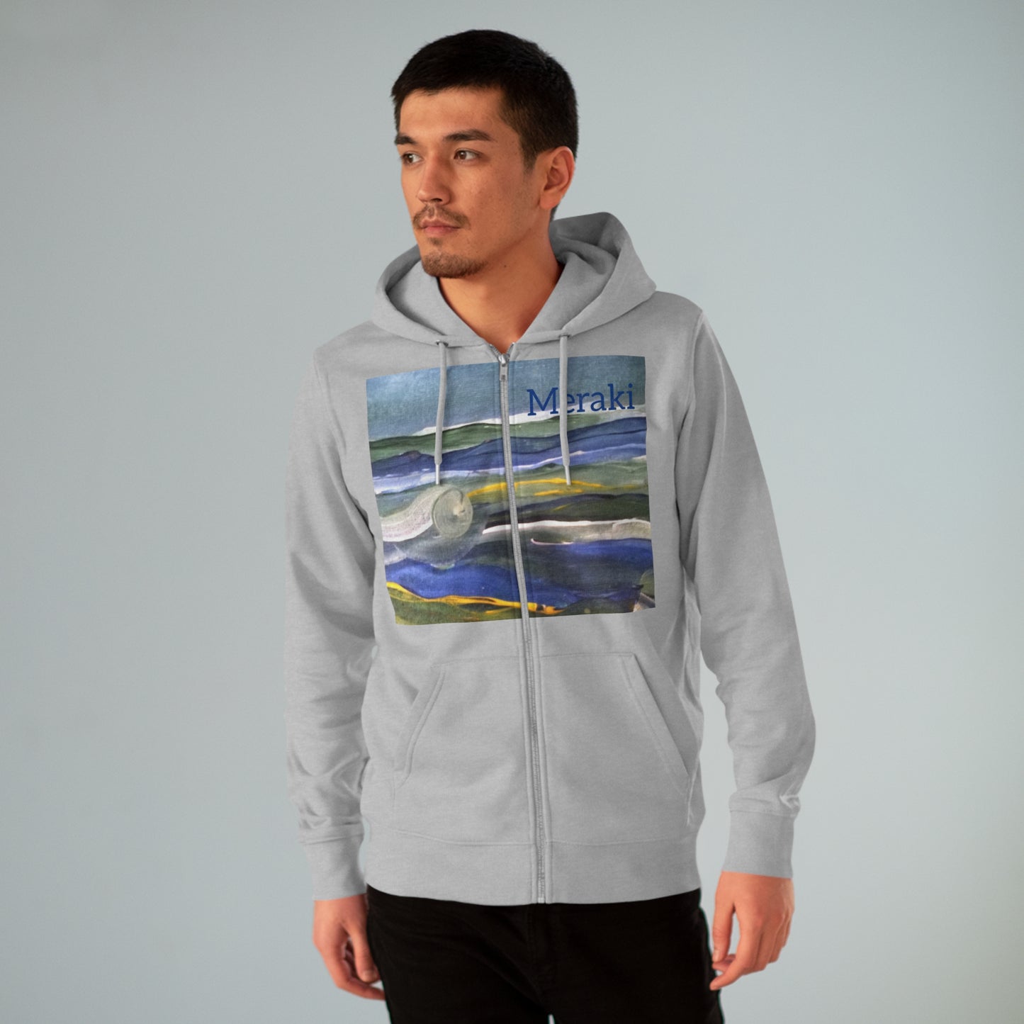 Blue ocean Men's Cultivator Zip Hoodie 2024 Collection