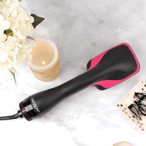 Revlon Hair Tools Pro Collection Salon One Step Hair Dryer and Styler, Black (Packaging may vary)