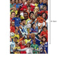 Football Legends Sports Poster Print Size 61 x 91.5 cm