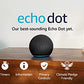 Echo Dot (Newest gen) | Big vibrant sound Wi-Fi and Bluetooth smart speaker with Alexa | Charcoal