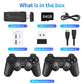 Retro Game Console - Vaomon Video Games Console, Built in 20,000+ Classic Games, 4K Game Stick HDMI Output for TV, Dual 2.4G Wireless Controllers 9 Emulators, for Kids