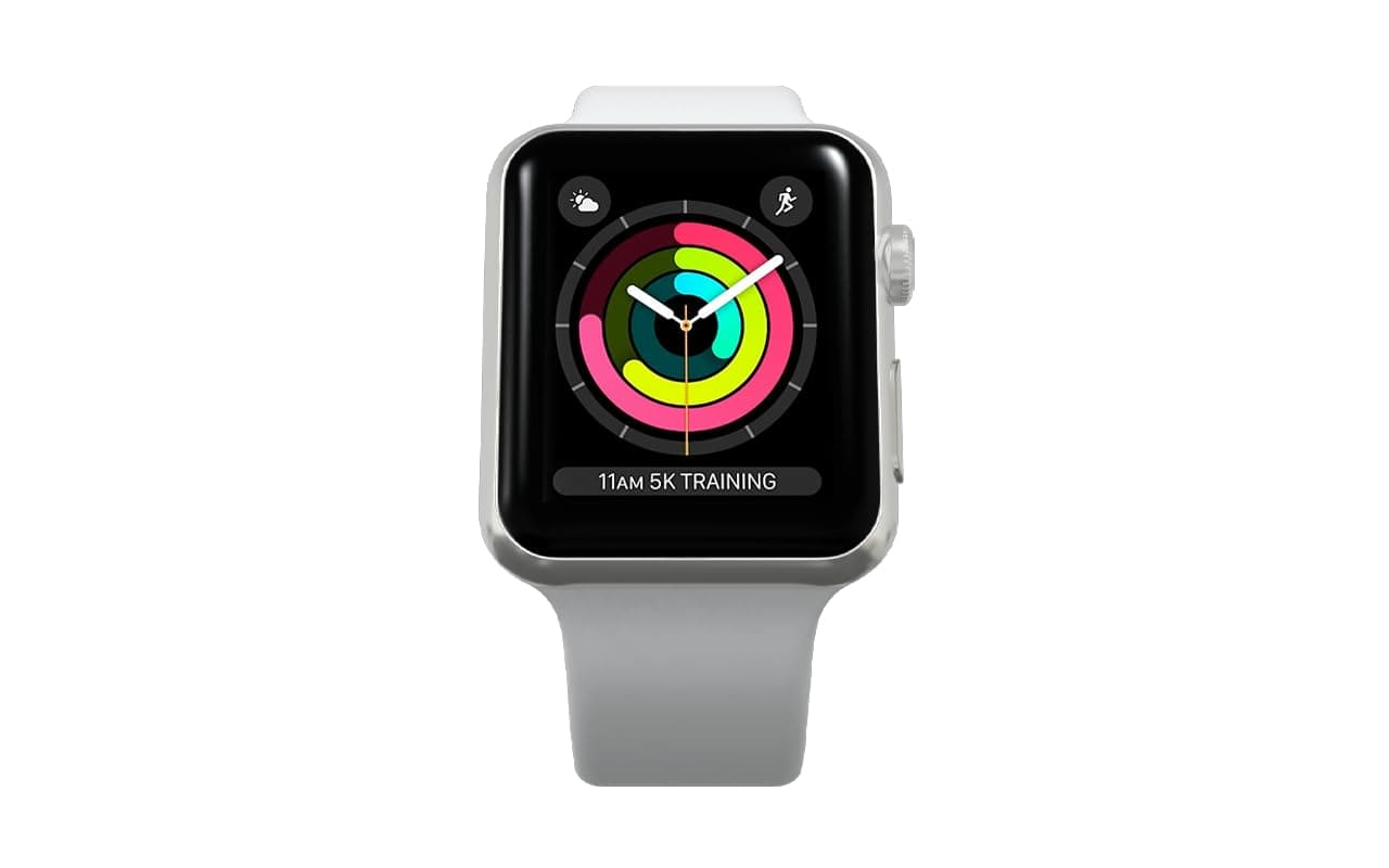 Renewd Apple Watch 3 silver/white 42mm