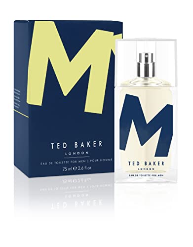 Ted Baker M EDT, Unique Notes of Tonka Bean and Sensual Musk with a Rich Woody Base, Mark of Distinction, Man Eau de Toilette, 75ml