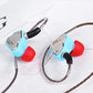 LAMTOR QKZ AK6 Universal 3.5 mm In-Ear Headset for Phone Headphones HiFi Sound Headphones for Phones Tablets Blue