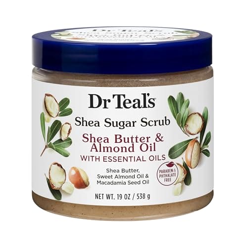 Dr Teal's Shea Butter & Almond Oil Body Sugar Scrub 538g