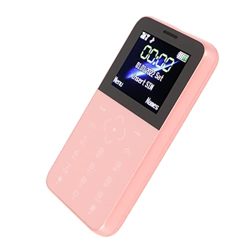 SOYES S10P Mini Mobile, Rear Camera 5MP HD Digital Camera Mini Mobile Card (Pink)