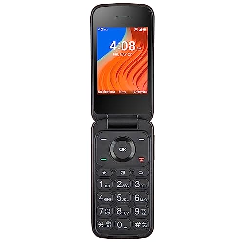 Total by Verizon TCL Flip 2, 16GB, Black - Prepaid Feature Phone (Locked)