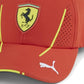 PUMA Scuderia Ferrari 2024 Carlos Sainz Cap Burnt Red One Size Fits Most