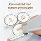 FBJAMZ Food Printer, Portable Coffee Latte Printer, Edible Digital Inkjet Printing Pen for Home Bakers, Professional Pastry Chefs, Event Planners