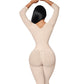 Forma Tu Cuerpo, Faja Colombiana, Knee Bodysuit, Abdomen Control & Butt Lifter. Waist Definition 3 Hooks-4XS Beige (O-025)