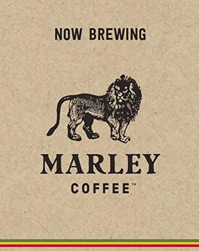 Coffee Bags - 50 x Dark Roast Organic Ground Coffee Bags - Buffalo Soldier Blend - Marley Coffee - From The Marley Family - Dark Roast - Strength 5