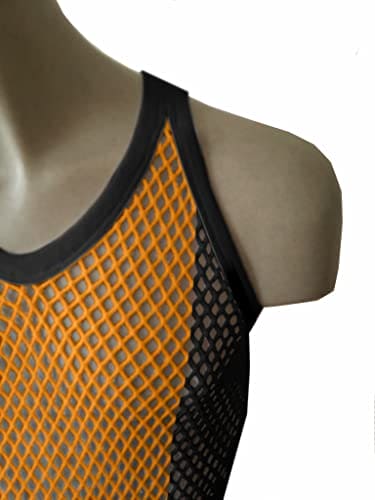 CRAZY LIZARD Jamaica String Vest in Classic Jamaica String Vests. Mesh Marina Vests Men with Rasta Colours Rasta String Muscle Vest Jamaican Clothing Mesh Marina