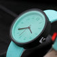 Colorful Fashion Wrist Watch, Unisex Simple Digital Watch Comfortable Canvas Belt Wrist Watch Bracelet, Mint Green, One Size, Digital