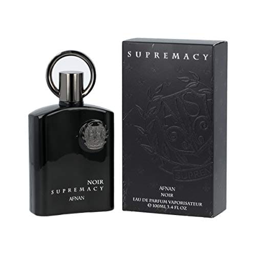 Afnan Supremacy Noir for Men Eau de Parfum Spray, 3.4 Ounce