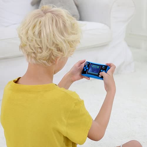 Haopapa Handheld Game Console for Children,Retro 182 Classic Games Portable 2.5" LCD Screen Video Game Player Support for Connecting TV Retro Video Gaming System for Kids Boys Girls Ages 4-12