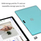 PRITOM Android WiFi Tablet Android 13, 64GB ROM, expandable to 512GB, Quad Core Processor, HD IPS Screen, 5000mAh Battery, Dual Camera, Bluetooth, Tablet (Blue)