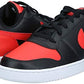 Nike Ebernon Low Mens Trainers AQ1775 Sneakers Shoes (UK 7 US 8 EU 41, Black Habanero red White 004)