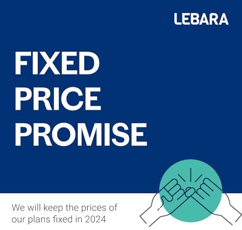 Lebara SIM: 20GB for £10, Half Price First 3 Months, No Contract. Activate, Pay Later. Multi-size, Fits All Devices