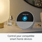 All-new Echo Spot (2024 release), Smart alarm clock with vibrant sound + Alexa, Black