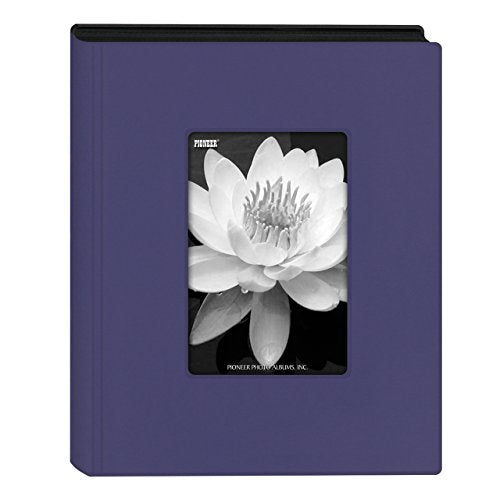 Pioneer Photo Albums KZ-46 Bright Mini Frame Cover Photo Album 24 Pkt 4x6, Blue