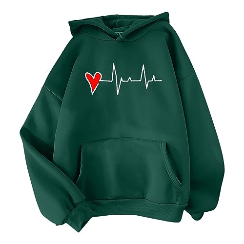 FJKVAVF Early Personalised Zip Up Hoodie Long+Tops+To+Wear+With+Leggings Y2K Tops Long Sleeve Lightweight Pullover Hoodie Pumpkin Oversized Hoodie Overstock Green