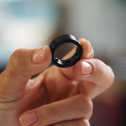 Oura Gen3 Horizon Smart Ring - Size 11, Silver | Sleep, Heart Rate and Fitness Tracking Wearable - Up to 7 Day Battery Life - iOS/Android Compatible - Size First with Oura Sizing Kit