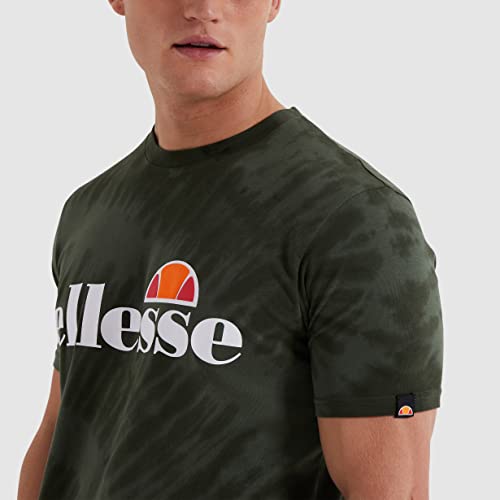 ellesse Prado Tie Dye T-Shirt Dark Green S