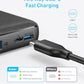 Anker Power Bank, Compact Portable Charger (PowerCore 10K) 10,000mAh Battery Pack with PowerlQ Charging Technology and USB-C for iPhone, iPad, Samsung Galaxy, Pixel, and More