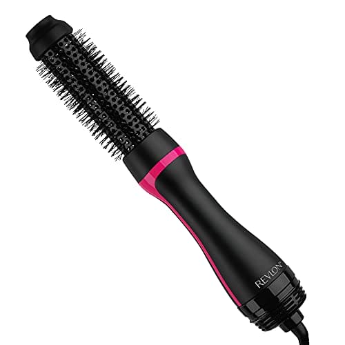 Revlon One Step Root Booster Round Brush Dryer and Hair Styler | Fight Frizz and Add Volume, (1-1/2 in)