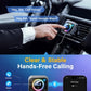 Bluetooth 5.3 FM/AUX Bluetooth Car Adapter, JOYROOM【Air Vent Installation & Bass Boost】 3 Ports PD&QC 3.0 FM Transmitter for Car, Radio Bluetooth Receiver for Car HD Calling and Enjoy Music