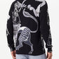 Desigual Men's JERS_west Sweater, Black, L