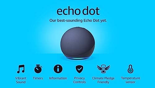 Echo Dot (5th generation, 2022 release) | Deep Sea Blue + Sengled LED Smart Light Bulb (E27), Works with Alexa - Smart Home Starter Kit