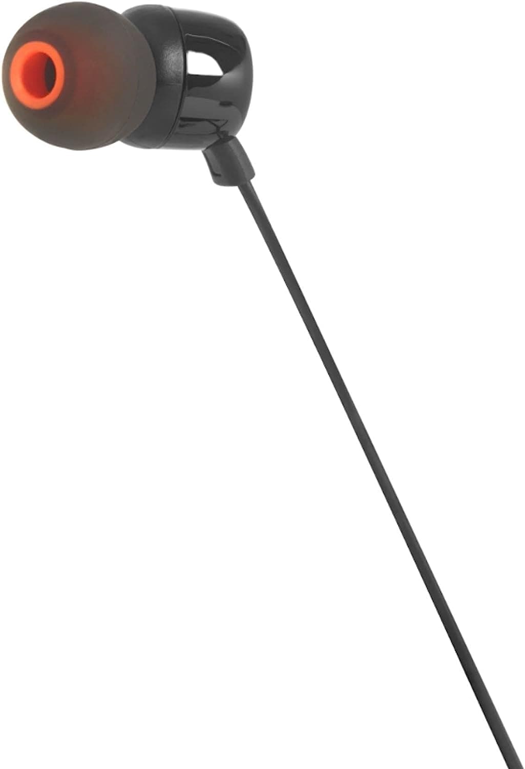 JBL Tune 110 Earbuds - Wired in-Ear Headphones with 1-Button Remote, Signature Sound for Rich Audio Experience, Includes Velvet Carrying Pouch