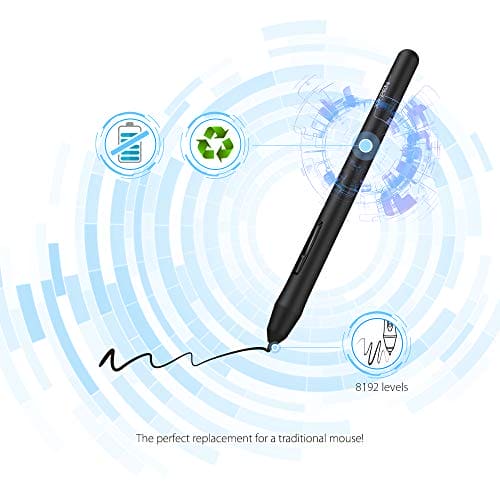 XP-PEN Star G640 Drawing Tablet 6x4 inch Digital Art Tablet with 8192 Graphics Battery-free stylus for Graphics Design, Business Signature, OSU!