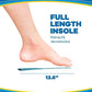 Dr. Scholl's Energizing Comfort Everyday Insoles with Massaging Gel®, On Feet All-Day, Shock Absorbing, Arch Support,Trim Inserts to Fit Shoes, Men's Size 8-14, 1 Pair