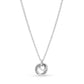 Pandora Moments Women's Sterling Silver Family Always Encircled Pendant Necklace, 60cm, With Gift Box