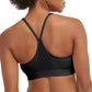 Champion, Soft Touch, Moisture Wicking, Light Support Sports Bra for Women, Black, Medium