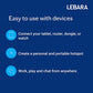 Lebara SIM: 20GB for £10, Half Price First 3 Months, No Contract. Activate, Pay Later. Multi-size, Fits All Devices