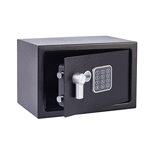 Yale Small Value Safe, Digital Keypad, LED Light Indicators, Steel Locking Bolts, Emergency Override Key, YSV/200/DB2